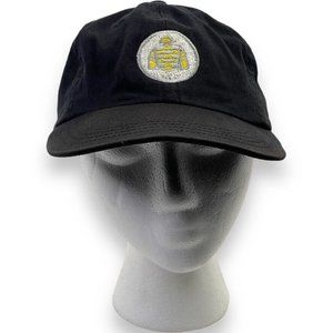 Graves Stables Hat Cap Black Horse Racing Trainer